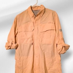 Eddie Bauer Men's Light Peach Shirt